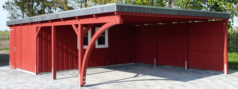 Carport Abstellraum