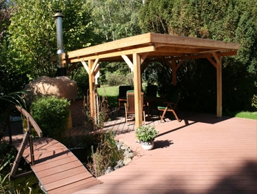 Design Carport aus Holz 4