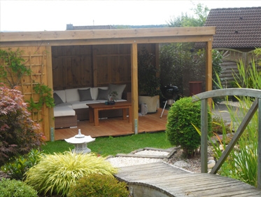 Design Carport aus Holz 5